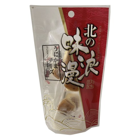 Tukunaka 북쪽의 맛 로망 성게알 어묵 치즈, 1개, 30g