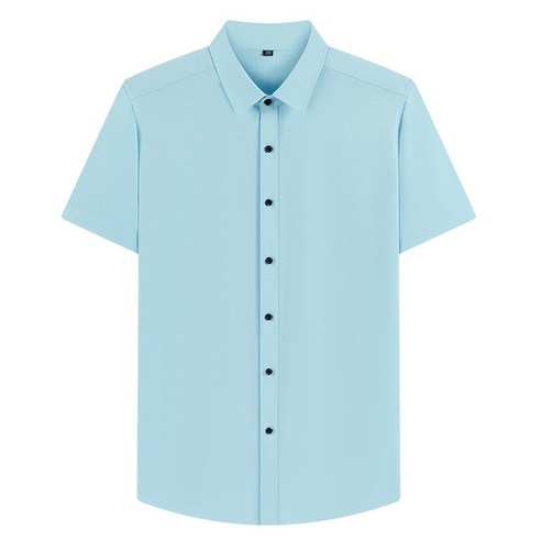 ANKRIC 폴로셔츠 남성 2022 여름 옷깃 얇은 셔츠 적합 패션 비즈니스 남성 셔츠