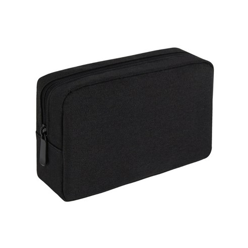 헤드폰 USB 와이어 저장 상자 주최자 가방 매일 가정용 소모품, 검은색, 작은