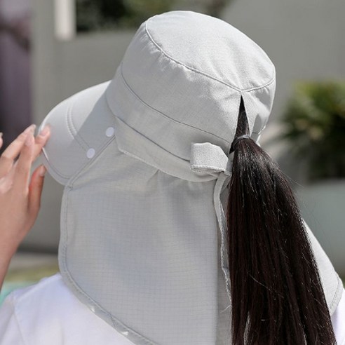 햇빛 아래 밭일도 끄떡없는 쥬니버스 햇빛가리개 모자!
