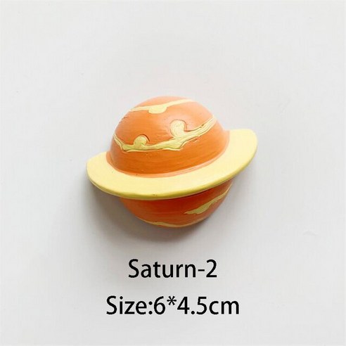 FREELIFE 냉장고 자석 세트 귀여운 3D MZ-571, Saturn-2-267