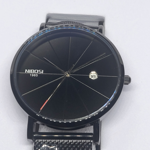 남성 NIBOSI 심플워치 메탈시계