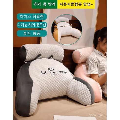 시원함과 편안함으로 당신의 하루를 구원할 아이스 테릴렌 다기능 허리 등쿠션
