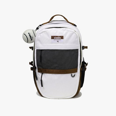 디아도라 테니스 가방 폴리켓 백팩 26L OFF WHITE D314BP03OWH