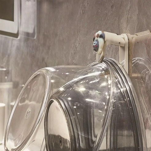 제니로이드 캐릭터 무타공 욕실대야 욕조 스프링홀더 다용도걸이, 1개, 3종세트