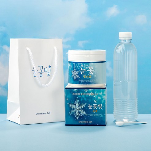자연의 힘을 담은 눈꽃빛 용융소금