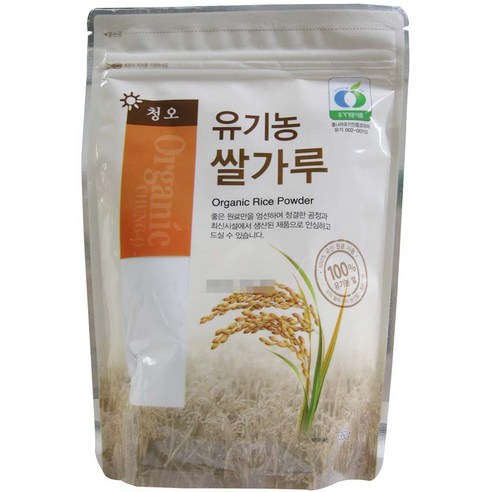 청오건강 청오 유기농 쌀가루, 350g, 1개