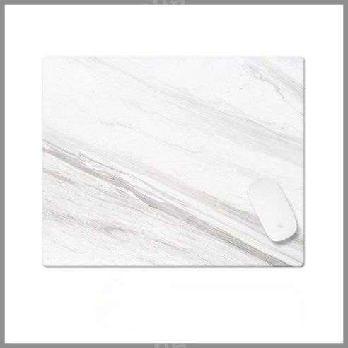 뭉시크 대리석 마블 소프트 마우스 패드, 290x225mm, 3mm, KK-731, 1개