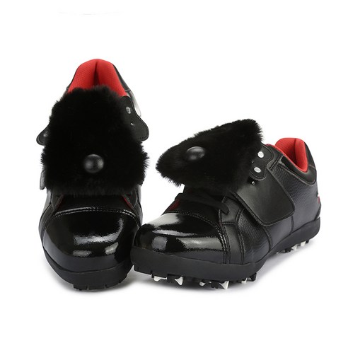 MU스포츠 여성 탈부착강아지 골프화 (MU18C3AF101_BLK)