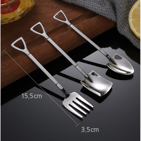 소소한 행복을 더하는 앙증맞은 디저트 티스푼