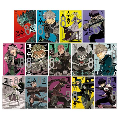 괴수 8호 만화책: 신비로운 괴수들의 이야기를 만나보세요