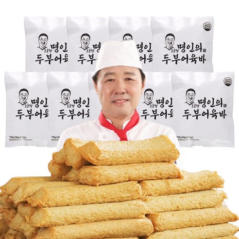 조봉창 명인 두부어육바 홈쇼핑 수제 어묵바 오뎅바 글루텐프리, 1개, 1.35kg