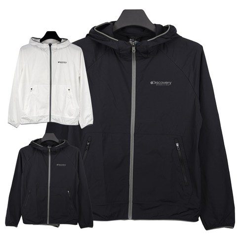 가벼움과 스타일을 동시에, 디스커버리 패커블 바람막이 자켓