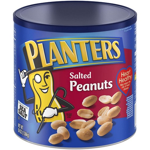 플랜터스 솔티드 피넛, 1개, 1.58kg