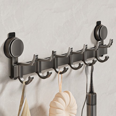 공간을 효율적으로 활용하는 와아아 무타공 흡착식 도어 행거