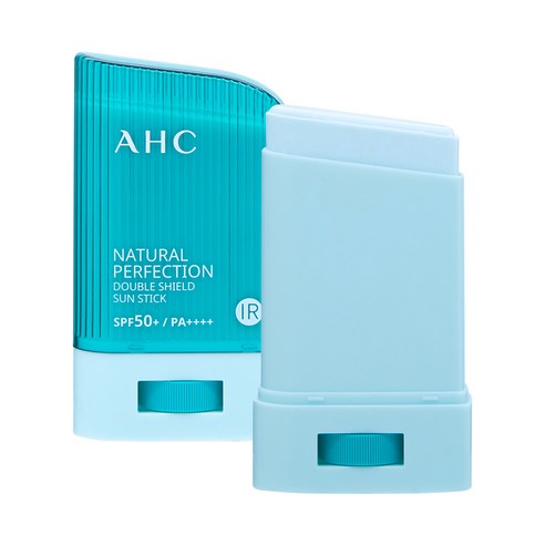 AHC 내추럴 퍼펙션 더블 쉴드 선스틱 SPF50+/PA++++, 22g, 2개