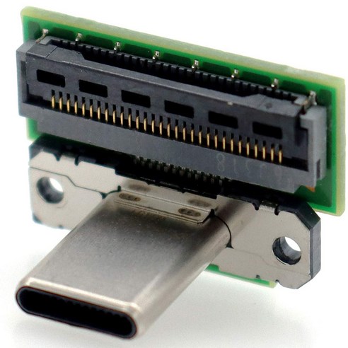 도킹 스테이션 교체 USB C 남성 포트 충전 커넥터 소켓 마더 보드 PCB 보드 Nintendo 스위치 도크, 초록, 하나