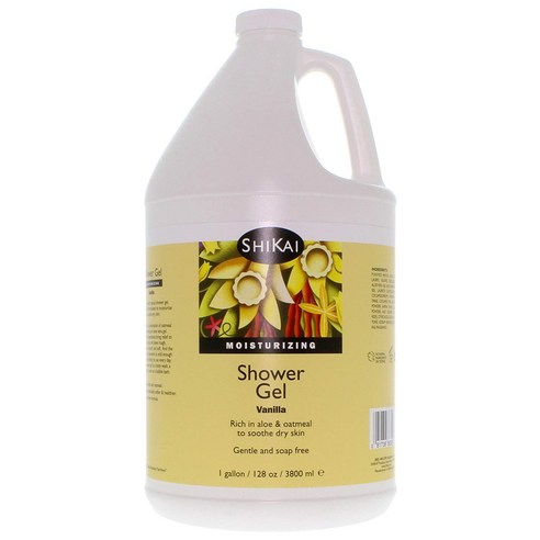 시카이 올 내추럴 모이스처라이징 샤워 젤, Vanilla, 3800ml