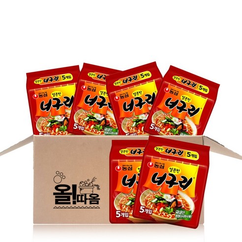 <올따옴> 농심 얼큰한 너구리 멀티 30개입, 1개