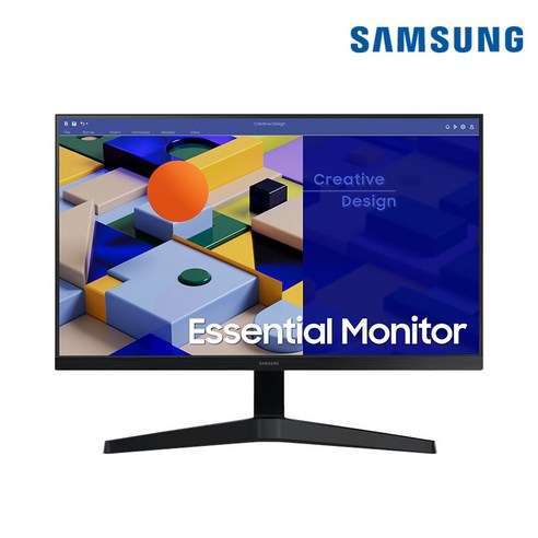 삼성전자 S24C310 75Hz 베젤리스 FreeSync 눈시력보호, S24C310 LS24C310EAKXKR, 60.4cm