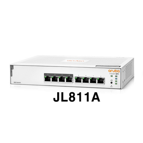 HPE Aruba 4POE 8포트 스마트매니지드 스위치허브 1830 8G 4p Class4 PoE 65W JL811A