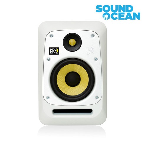 KRK 모니터 스피커 1통, V6S4, 화이트