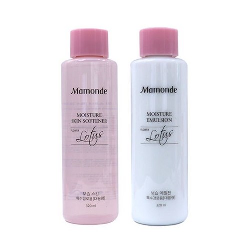 마몽드 모이스처 스킨 소프너 320ml + 모이스처 에멀젼 320ml 세트, 1세트