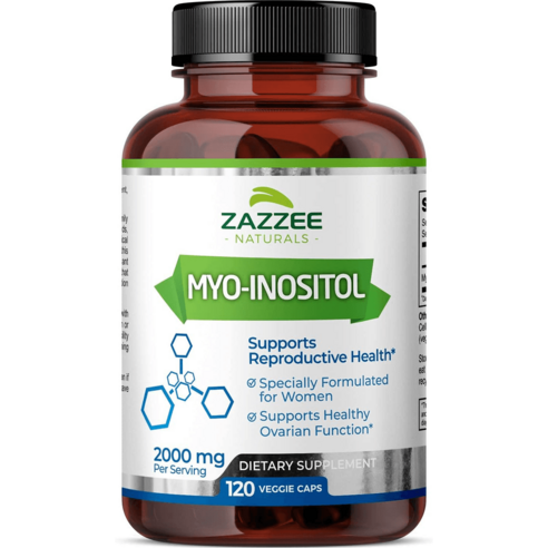 Zazzee Myo-Inositol Capsules 2000 mg per Serving Zazzee 미오-이노시톨 캡슐 1회 제공량당 2000mg 비건 캡슐 120개 40, 120, 1개