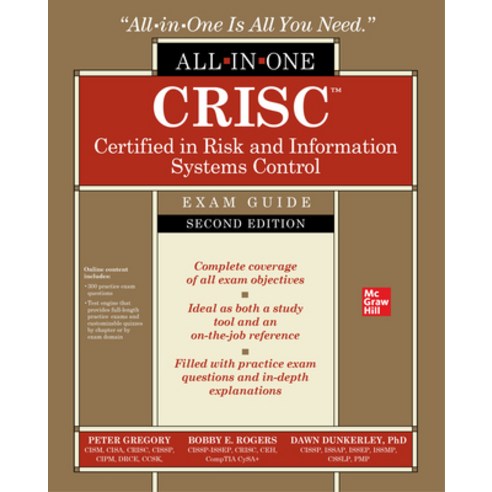 (영문도서) Crisc Certified in Risk and Information Systems Control All-In-One Exam Guide Second Edition Hardcover, McGraw-Hill Education, English, 9781260473339
