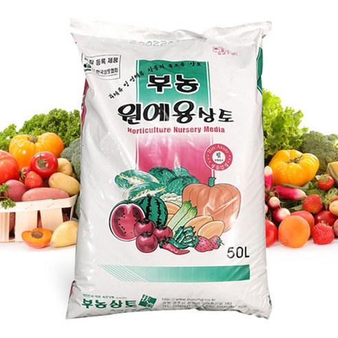 분갈이흙 부농 원예용 상토 50L
