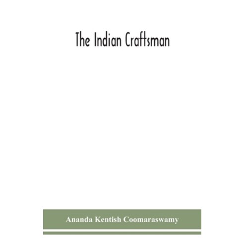 The Indian craftsman Paperback, Alpha Edition