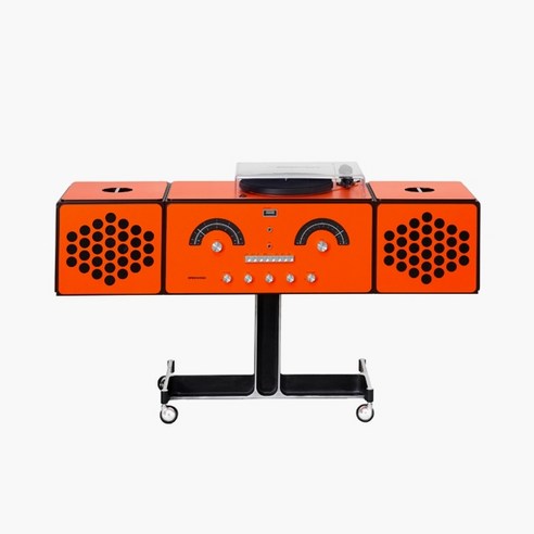 브리온베가 rr-226 Radiofonografo orange 올인원 하이파이 시스템 블루투스 스피커