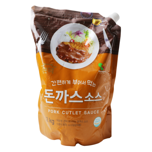 남산돈까스소스 영미 큰댁 부어먹는 돈까스 소스 2kg, 1개 Best Top5
