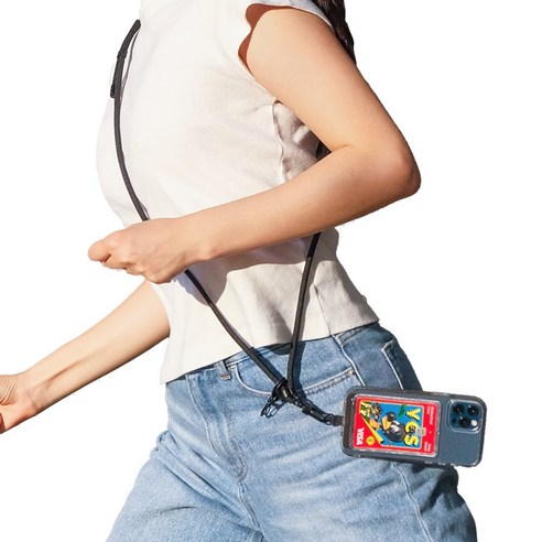 핸드폰을 안전하게 보호하고 편안하게 사용할 수 있는 도난방지 핸드폰 스트랩