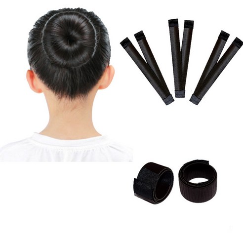 5초 만에 완성하는 스타일리시 똥머리, 제이케이로 올림머리 당고스틱 똥머리밴드