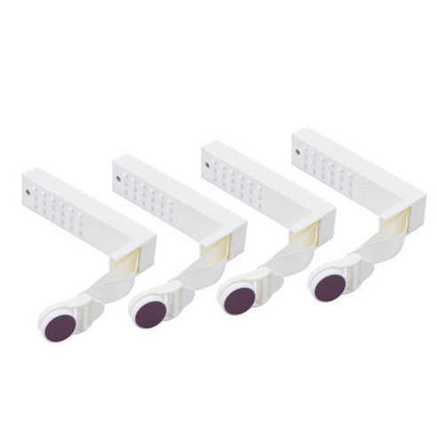 4 pcs 조정 가능한 침대 시트 그리퍼 벨트 패스너 침대 시트 클립 매트리스 커버 담요 홀더 홈 섬유 구성 가제트, 보라색