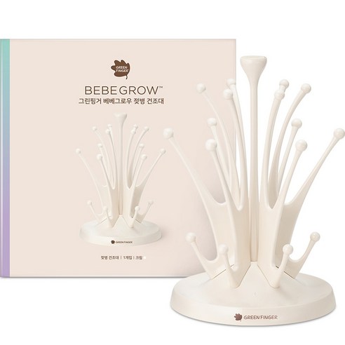 그린핑거 베베그로우 젖병 건조대, 1개