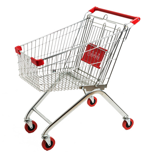 장바구니캐리어시장구루마 바퀴장바구니 대형마트카트, 100L PVC 휠, 1개