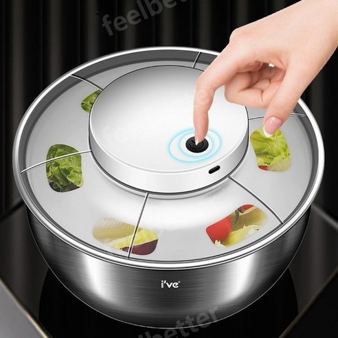 야채 탈수기 음식 스피터 짤순이 짤순이 나물 대용량 전동 자동, 선택없음, 1개