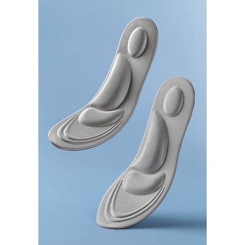 다쉬 푹신한 메모리폼깔창 아치 충격흡수 인솔 1+1