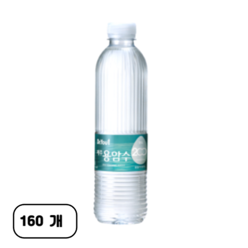 닥터유 유라벨 제주용암수, 530ml, 200개