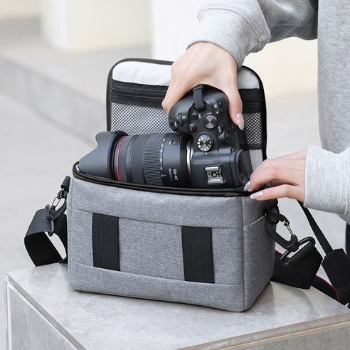 소형, 내구성 있는, 안전한, 편안한, 다목적적인 소형 카메라 가방