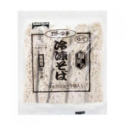 모노링크 멘하지메 레이토 소바(냉동 200g 5입) 1kg, 5개