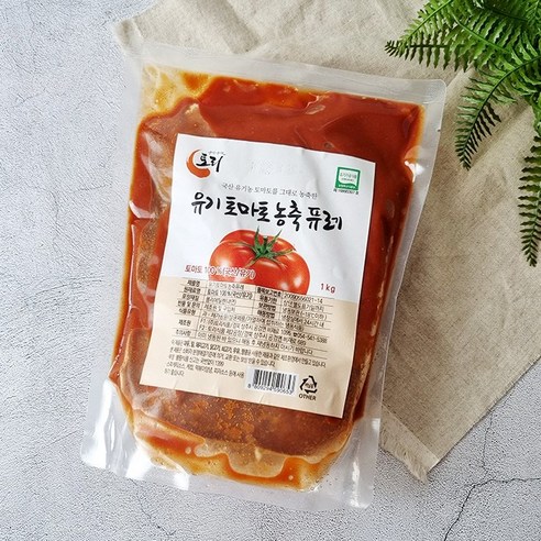 국내산 유기농토마토농축퓨레 1kg, 1개 pomi