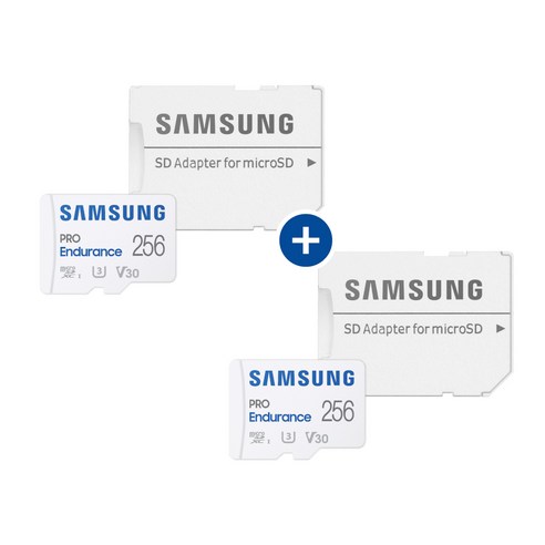 삼성전자 마이크로SD카드 PRO Endurance 256GB MB-MJ256KA/APC 2개