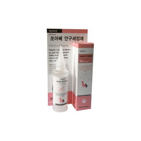 쏘아베 건강 강아지 귀 반려동물 안구세정제 관리용품 120ml 눈, 1개