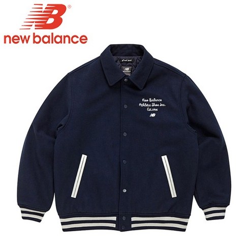 뉴발란스 A UNI 코치형 바시티 자켓 NBNQC42813-59