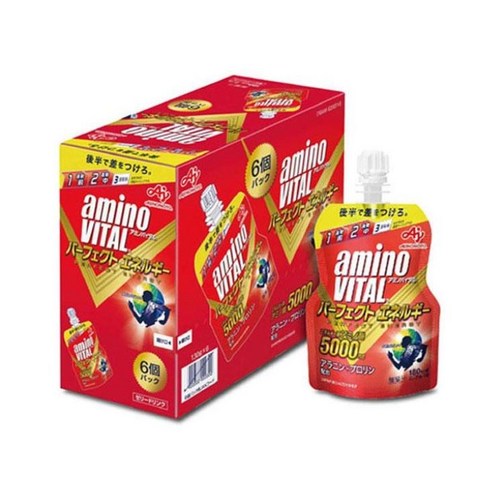 아미노바이탈 파워젤 아미노샷 5000mg, 130g, 6개