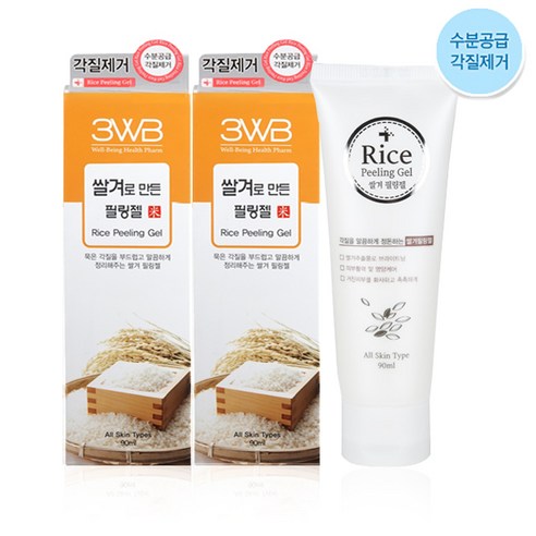 고운얼굴 쌀겨로 만든 필링젤 90ml, 3개