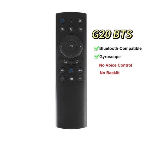 스마트 보이스 리모컨 미니 무선 플라이 에어 마우스 키보드 G20S 안드로이드 TV 박스 자이로 IR 학습용 2.4G RF, [03] G20BTS